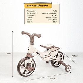 Xe đạp chòi chân đa năng Pito Tobe cho các bé từ 18 tháng