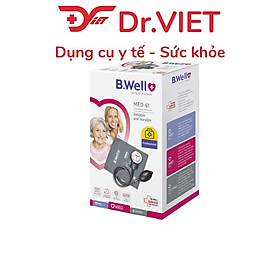 Máy đo huyết áp cơ bắp tay B.Well MED-61- Sản phẩm kiểm tra sức khoẻ cho Gia Đình