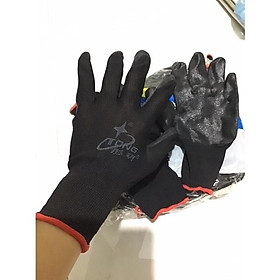 Mua Gang tay phủ sơn đen - gang tay bảo hộ lao động