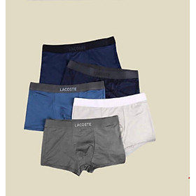 Quần Lót Nam (Combo 5 quần) NeSa Shop, Quần sịp đùi nam thun lạnh, co dãn 4 chiều, thoáng khí kháng khuẩn tốt