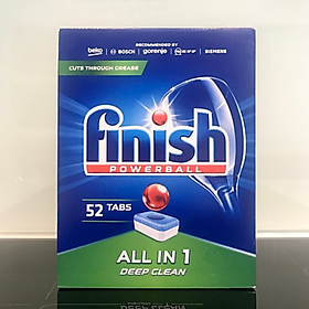 Viên rửa bát Finish All-In-1 52 viên/ hộp