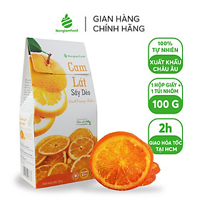 Cam lát sấy dẻo Nong Lam Food 100g | Trái cây sấy | Ăn vặt tốt cho sức khoẻ | Ăn vặt văn phòng
