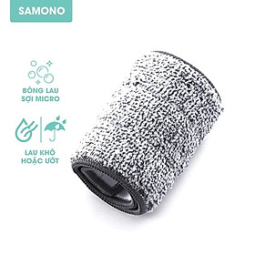 Mua Combo 2 Bông lau nhà chữ nhật SAMONO SCM006 thay thế cây lau nhà tự vắt - Hàng chính hãng