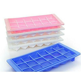Mua Khay đá 18 viên vỉ làm đá  khuôn làm thạch rau câu  chè khúc bạch  khay chia ăn dặm cho bé
