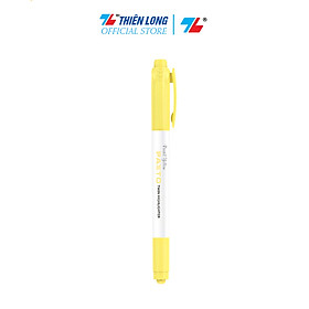 Bút dạ quang màu Pastel Thiên Long Pazto HL-016 - Bút dạ quang rửa được - Không để lại vết khi Photocopy (5 cây)