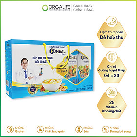 Hộp Quà tặng (5 hộp) Súp uống vi chất Fomeal Care hấp thu nhẹ bụng, bồi bổ sức khỏe