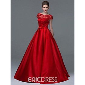 Đầm Maxi xoè tròn phối ren MMR