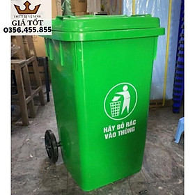 Thùng rác nhựa công cộng 100L ( hàng nhập khẩu )
