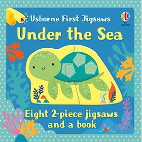 Sách tương tác thiếu nhi tiếng Anh: Usborne First Jigsaws: Under The Sea