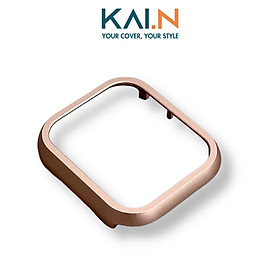 Ốp Case Viền Kim Loại Bảo Vệ Dành Cho Apple Watch Ultra / Apple Watch Series 1-8/SE/SE 2022, Kai.N Metal Case - Hàng Chính Hãng