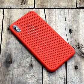 Ốp lưng dẻo thoát nhiệt dành cho iPhone XS Max - Đỏ  - Hàng chính hãng
