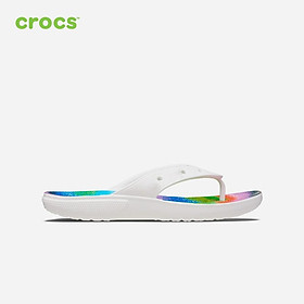 Dép xỏ ngón unisex Crocs Classic Flip Spray Dye - 208056-94S