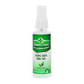 Dung Dịch Rửa Tay Green Cross Hương Trà Xanh 70ML