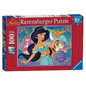 Bộ xếp hình puzzle Ravensburger DPR RV104093 Disney Princ.-Jasmine 100 mảnh