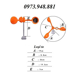 Mua Quạt/Chong chóng đuổi chim cỡ lớn