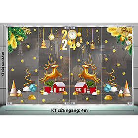 Mua Decal trang trí NOEL 2024 combo số 137