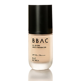 Kem nền 5 trong 1 BBAC All In One Multi Foundation SPF 50+ PA ++++ 30ml