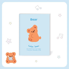 Lốc 10 Vở kẻ ngang Bear 80 trang Hải Tiến 3170 - Mua 10 tặng 1 bút bi Kích