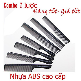 Mua Bộ 7 lược toni guy công nghệ Nhật Bản nhựa ABS cao cấp rất tiện khi sử dụng dành cho anh em thợ tóc