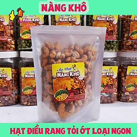 100 GR Hạt Điều Rang Tỏi Ớt Loại 1 ( điều nguyên ) | Nàng Khô