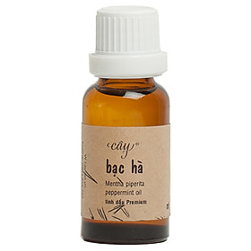 Tinh dầu bạc hà thanh lọc không khí 100% premium (10ml) - Tinh Dầu Cây
