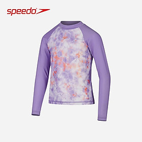 Áo bơi chống nắng bé gái Speedo Prt Pnl - 8-1303814496 - PURORANGE - 15-16Y