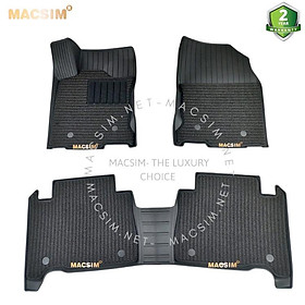 Thảm lót sàn ô tô 2 lớp cao cấp dành cho xe LEXUS NX 2014+ nhãn hiệu Macsim 3w chất liệu TPE