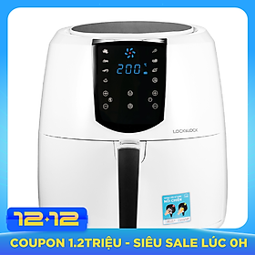 Nồi Chiên Không Dầu Lock&Lock EJF357WHT (5.2 Lít) - Hàng Chính Hãng
