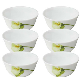 Mua Bộ 6 Chén Cơm Thủy Tinh 120 La Opala Diva Ivory I.B  LAPB120IB