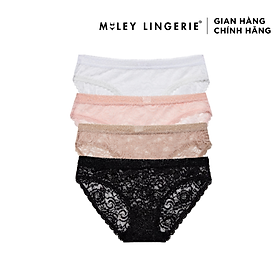 Bộ 4 quần lót nữ ren sexy Miley Lingerie FLS_06 - L