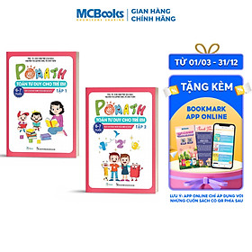 Combo Pomath Toán Tư Duy Cho Trẻ 8 - 9 Tuổi (Tập 1 + Tập 2)