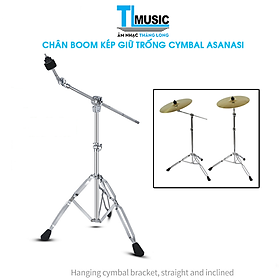 Chân Boom Cymbal Asanasi Nẹp Đôi Cứng Cáp Chắc Chắn Cho Dàn Trống