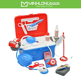 Đồ Chơi DUKA: Bộ Đồ Chơi Bác Sĩ - Màu Xanh/ Màu Hồng - Màu Xanh - DK81148