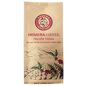 Cà Phê Rang Xay Nguyên Chất 100% Hemera Coffee 1 (250g)