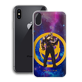 Ốp lưng Siêu Anh Hùng cho Apple Iphone X/ XS - 01015 0516 VILLAIN01 - Silicone dẻo - Hàng Chính Hãng