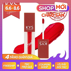 Son kem KYS Chocolate Crush đỏ lạnh – Sensual