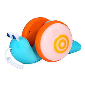 Dolity Cute  Snail-shaped Drag Toddler Toys Early Education Learn Tools