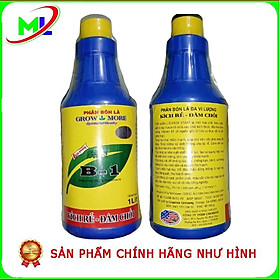 Phân bón lá B1 Growmore mỹ, Kích rễ , đâm chồi chai 1L