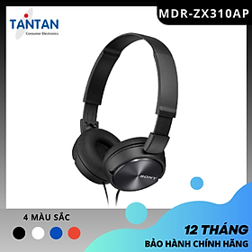 Tai nghe CHOÀNG ĐẦU Sony MDR-ZX310AP | | Neodymium tái tạo âm thanh mạnh mẽ - Thiết kế gập gọn nhẹ - Micro | Hàng Chính Hãng