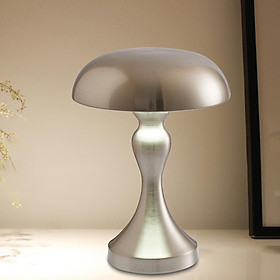Modern Table Lamp Metal Bedside Lamps 3 Brightness for Bedroom Nursery Decor