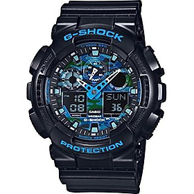 Đồng hồ nam dây cao su casio G-Shock GA-100CB