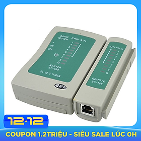 Hộp Test cáp mạng + Pin