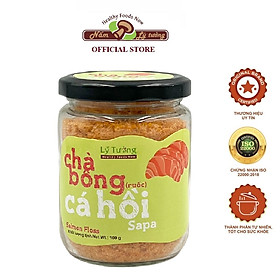 Chà Bông Cá Hồi Lý Tưởng 100g, Ruốc Cá Hồi Sapa