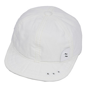 Mũ lưỡi trai mỏ mềm bít đuôi cho bé từ 1 đến 3 tuổi gắn logo chữ Z kèm đục 3 lỗ sò ở mỏ kết độc đáo - Trắng