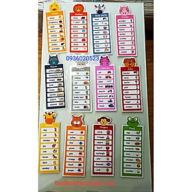 Thẻ học từ vựng 12 chủ đề