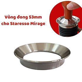 Mua Vòng đong cà phê inox 53mm cho Staresso Mirage | Sử dụng cùng lúc được với Tamper