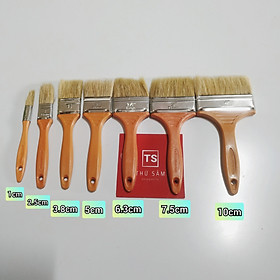 Mua Bộ 2 cái cọ sơn  chổi sơn cán nhựa đa năng các cỡ 1cm đến 10cm