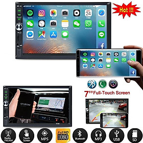 Màn hình ô tô 7010B 7 ''Xe hơi Bluetooth MP5 Máy nghe nhạc FM Android,IOS MirrorLink TẶNG MẶT DƯỠNG