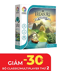 Đồ chơi trí tuệ Smartgames Thử Thách Treasure Island cho bé từ 8 tuổi