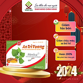 An Trĩ Vương Hỗ Trợ Cải Thiện Táo Bón Giúp Thanh Nhiệt, Giải Độc Có Thể Sử Dụng Cho Phụ Nữ Có Thai Hộp 30 Viên